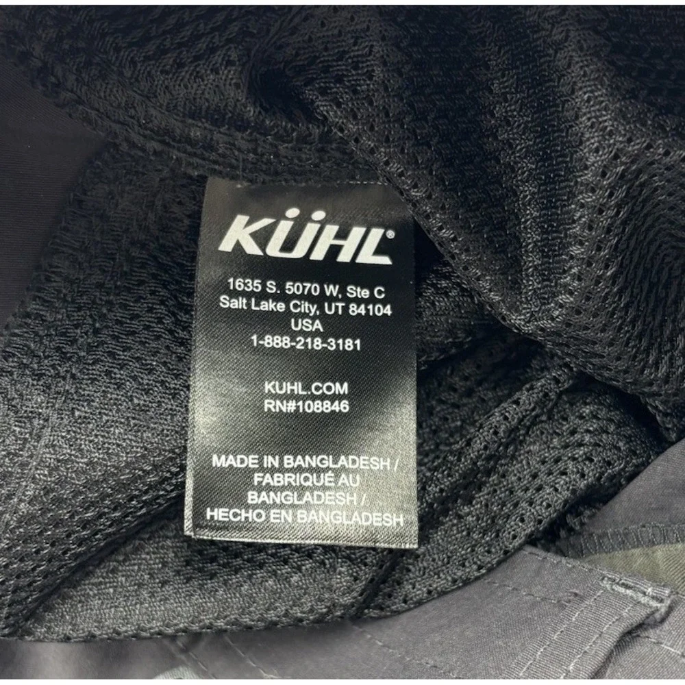 Kuhl‎ Men's 40x32 Nylon Black Renegade Rock Straight Leg Hiking Pants